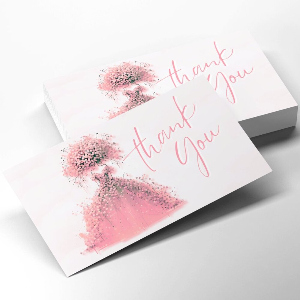 Thank You Cards 20 Count - 2" x 3.5"